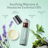 Rouleau métallique frais MigraFew Roll-On pour une sensation rafraîchissante dès l’application.