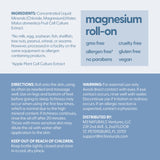 M3 Naturals Roll-On Magnésium: formulation adaptée à toutes les peaux sans résidu gras.