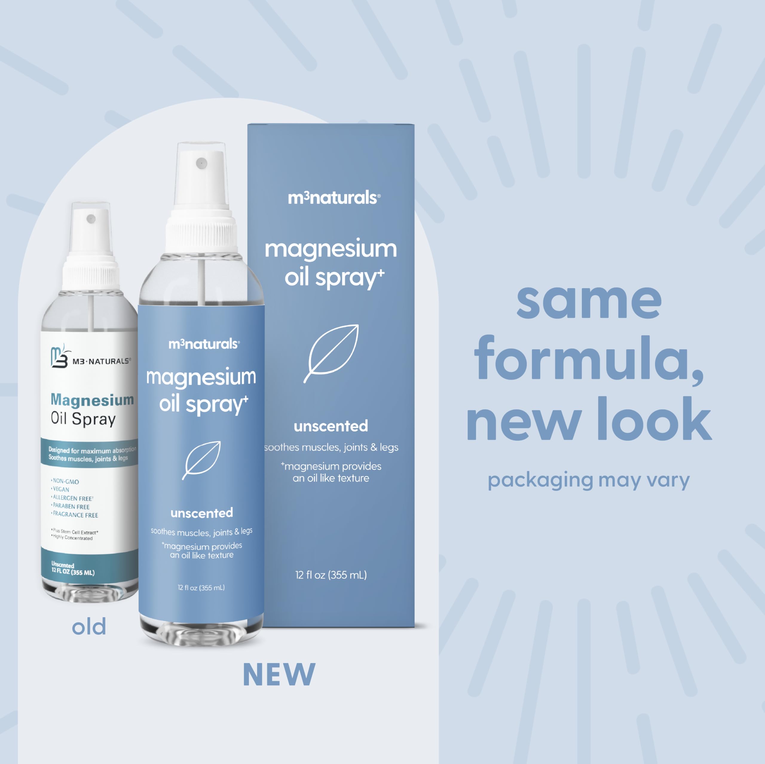Application mains avec le spray magnésium M3 Naturals pour relief après sport.