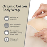 M3 Naturals enveloppe huile de ricin, surface extérieure résistante et intérieur doux.