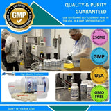 Tableau des portions MAAC10 NMN montrant quatre capsules par portion.