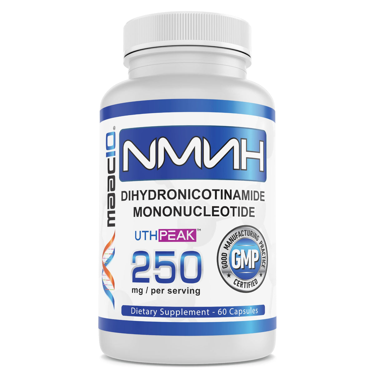 Maac10 NMNH – bouteille de 60 capsules pour une cure mensuelle pratique