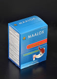 Maalox Max Strength comprimés à mâcher sur affichage comptoir, potentiel soulagement rapide des brûlures d'estomac.