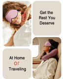 Masque MABAO rose, élégant et adapté aux trajets.