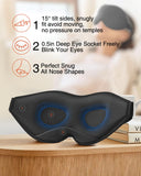 MABAO masque-sommeil design nez invisible bloque la lumière