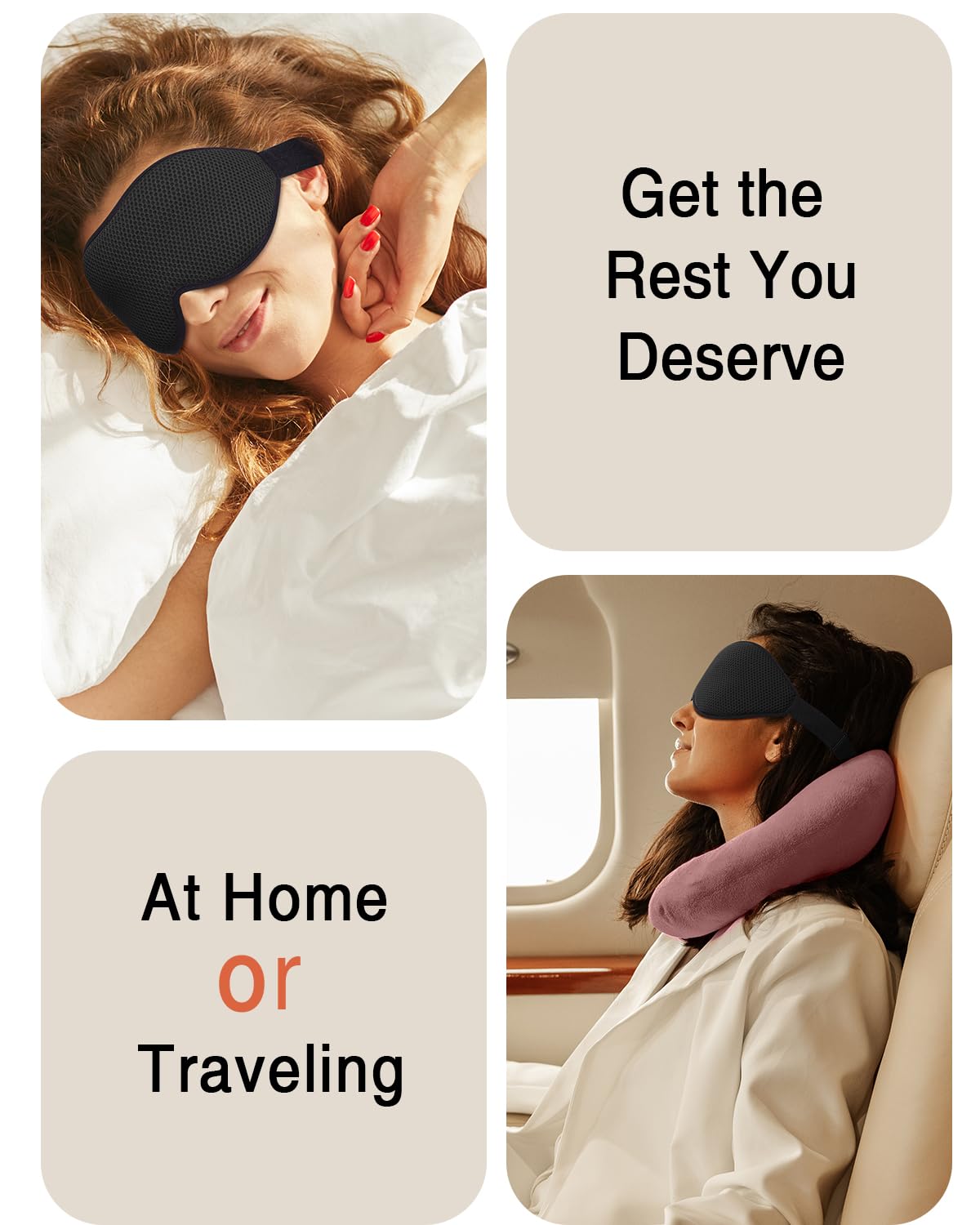 MABAO masque-sommeil utilisations polyvalentes comme yoga et voyage