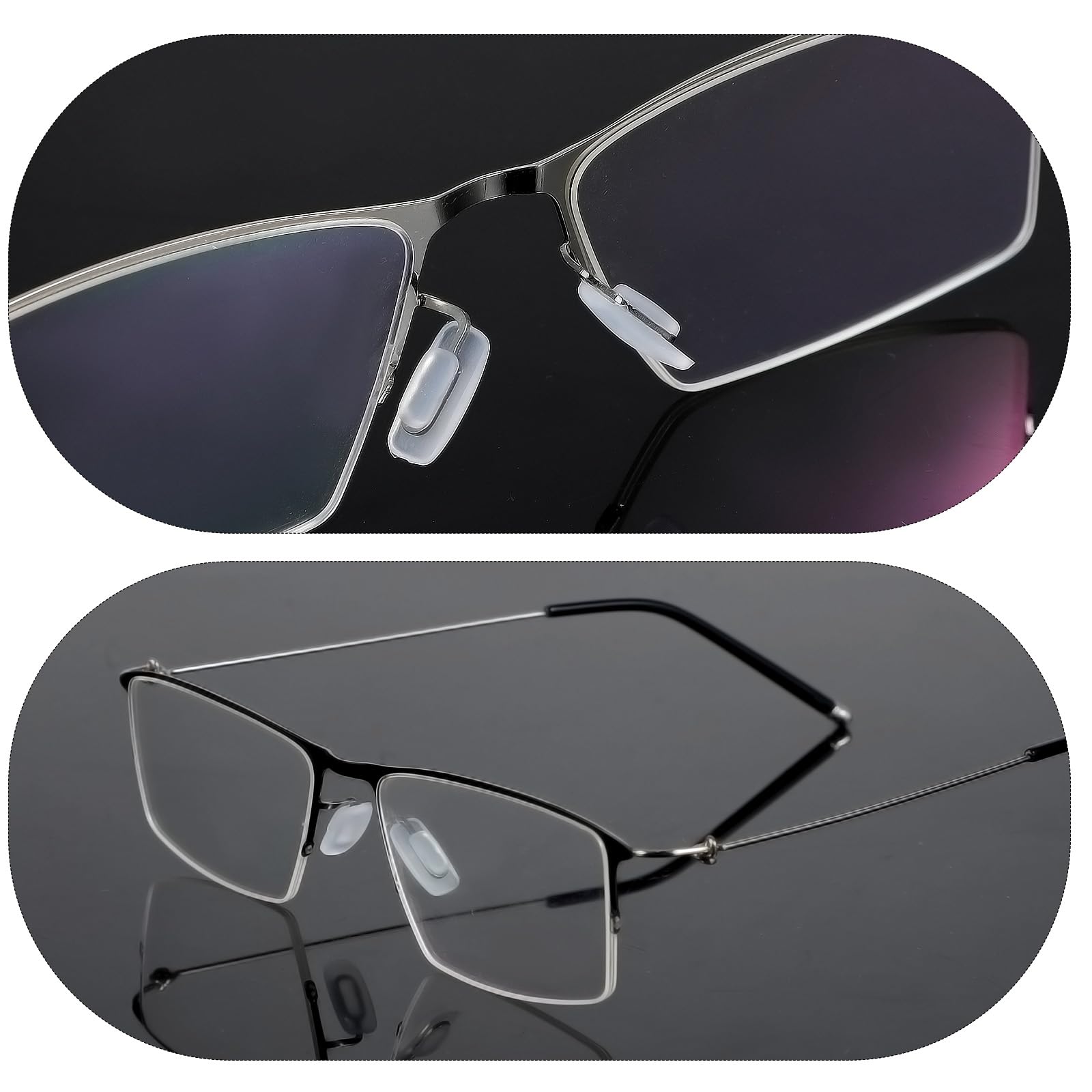 Lot de 10 paires Mabor, coussinets nez durables pour remplacement.