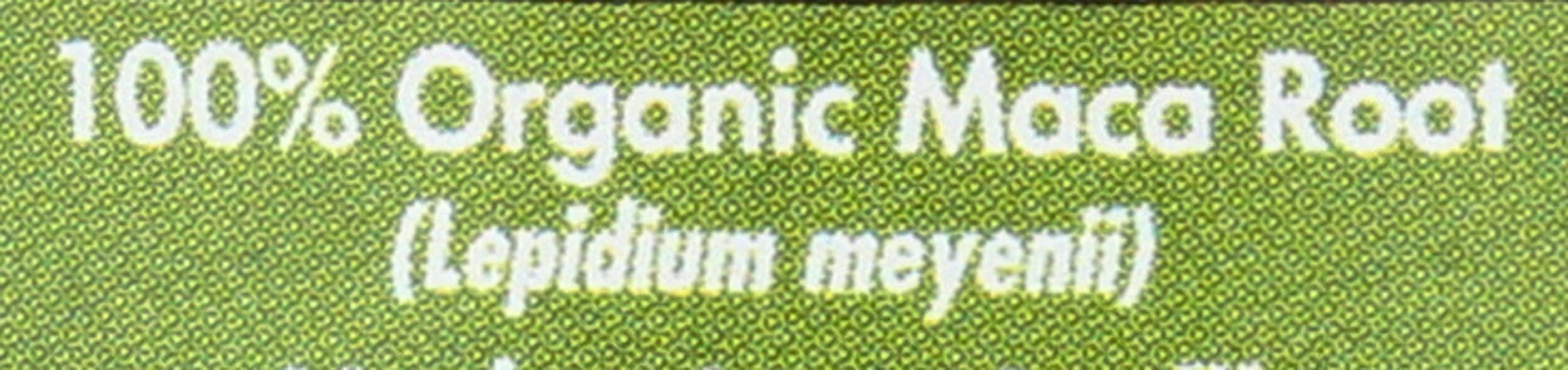 Maca Magic – Label bio certifié, sans OGM et sans gluten.