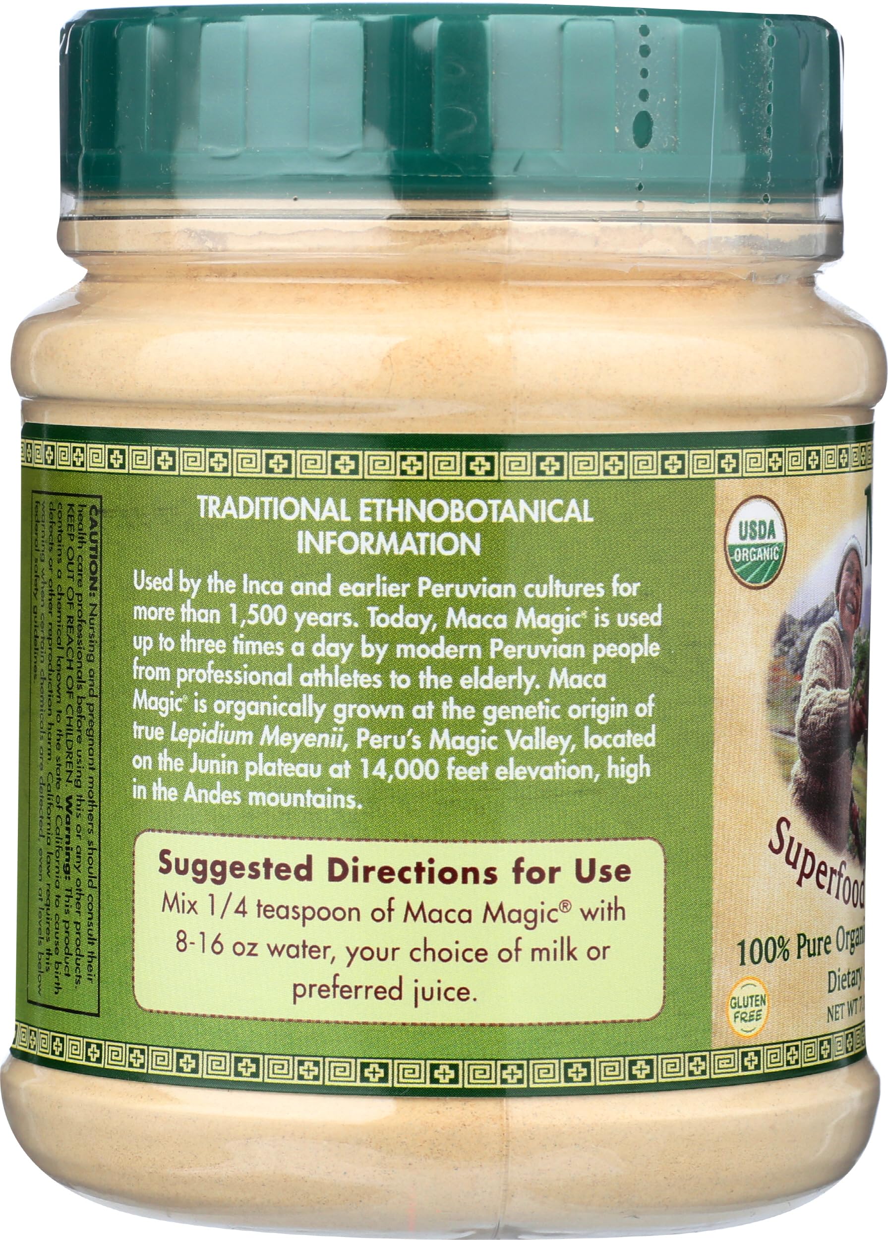 Maca Magic – Utilisation matinale dans smoothie ou boisson chaude.