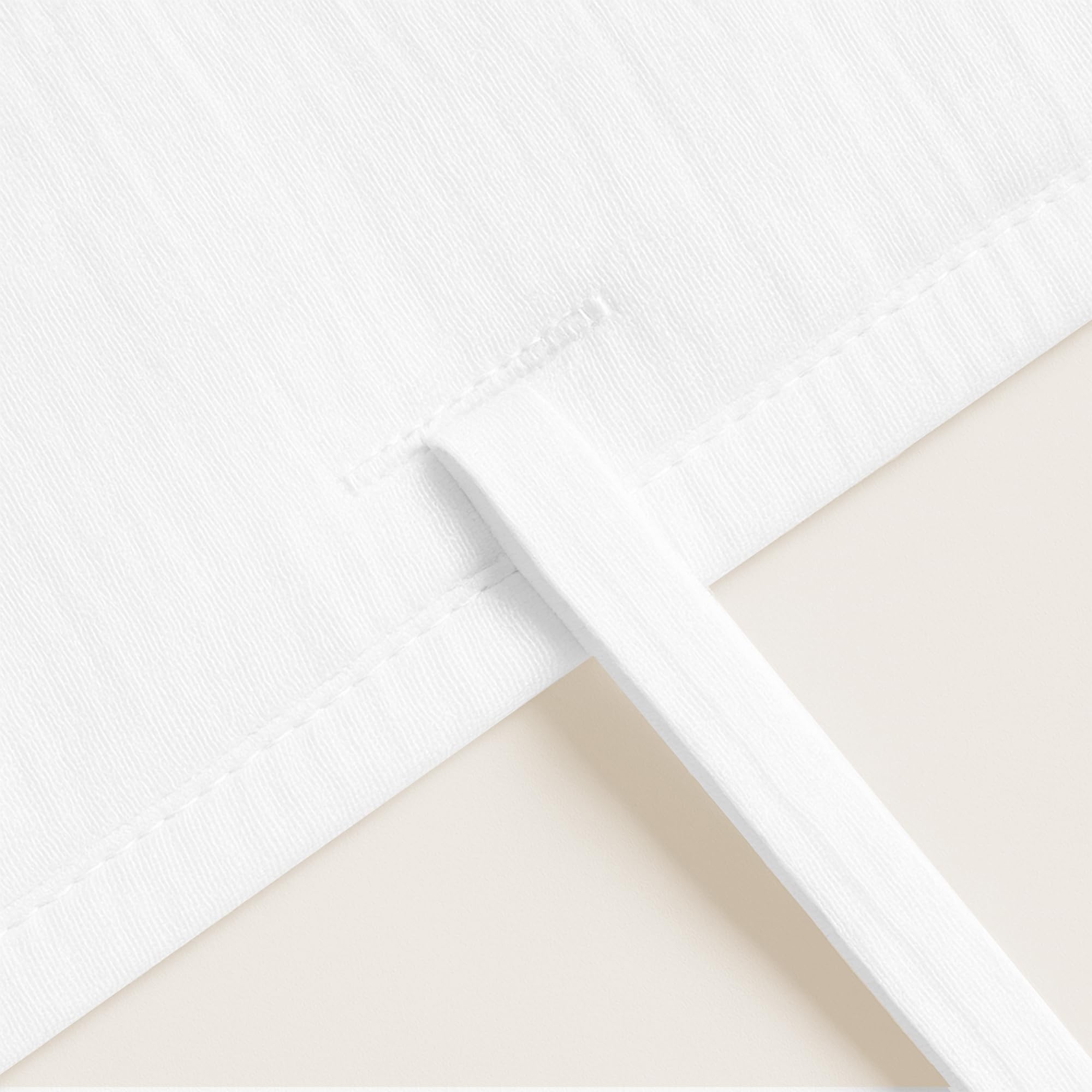 Macardac protection rail mesh blanc, design épuré pour la chambre
