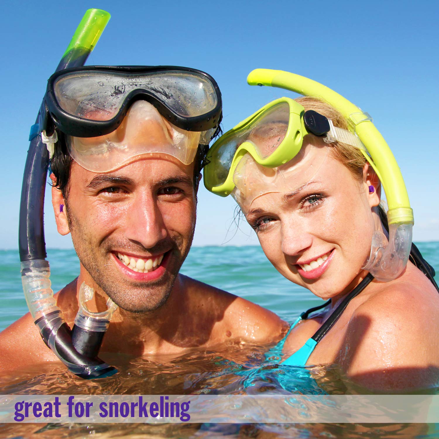 Mack's AquaBlock – utilisation en natation pour protéger les oreilles contre l'eau.
