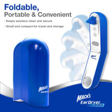 Mack's Ear Dryer Pro offre 3 niveaux de puissance adaptés à tous.