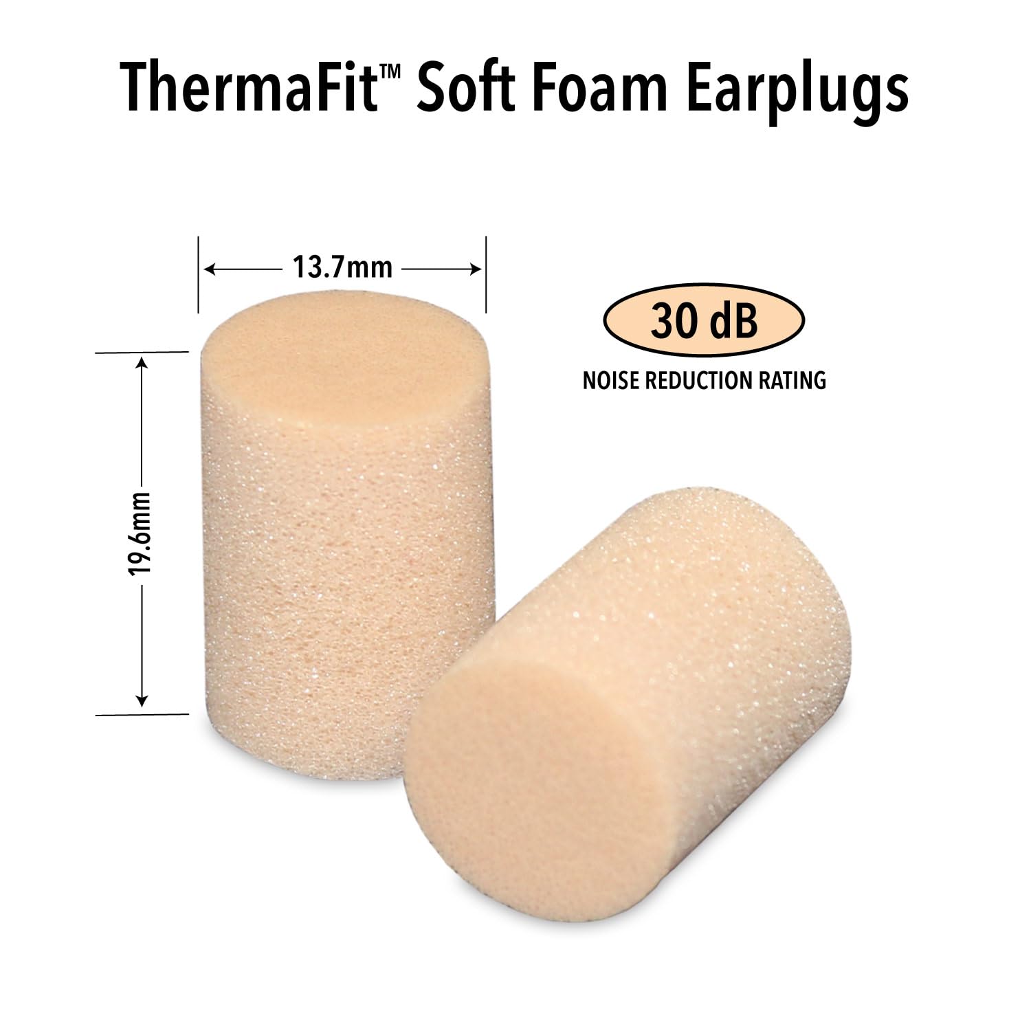 Mack's ThermaFit bouchons d oreille insertion facile et confort optimal.