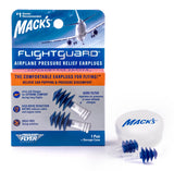 Mack’s Flightguard bouchons oreille avion pour réduction du bruit en cabine.