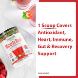 MacroLife Naturals Miracle Reds - mélange de superfruits riches en antioxydants.