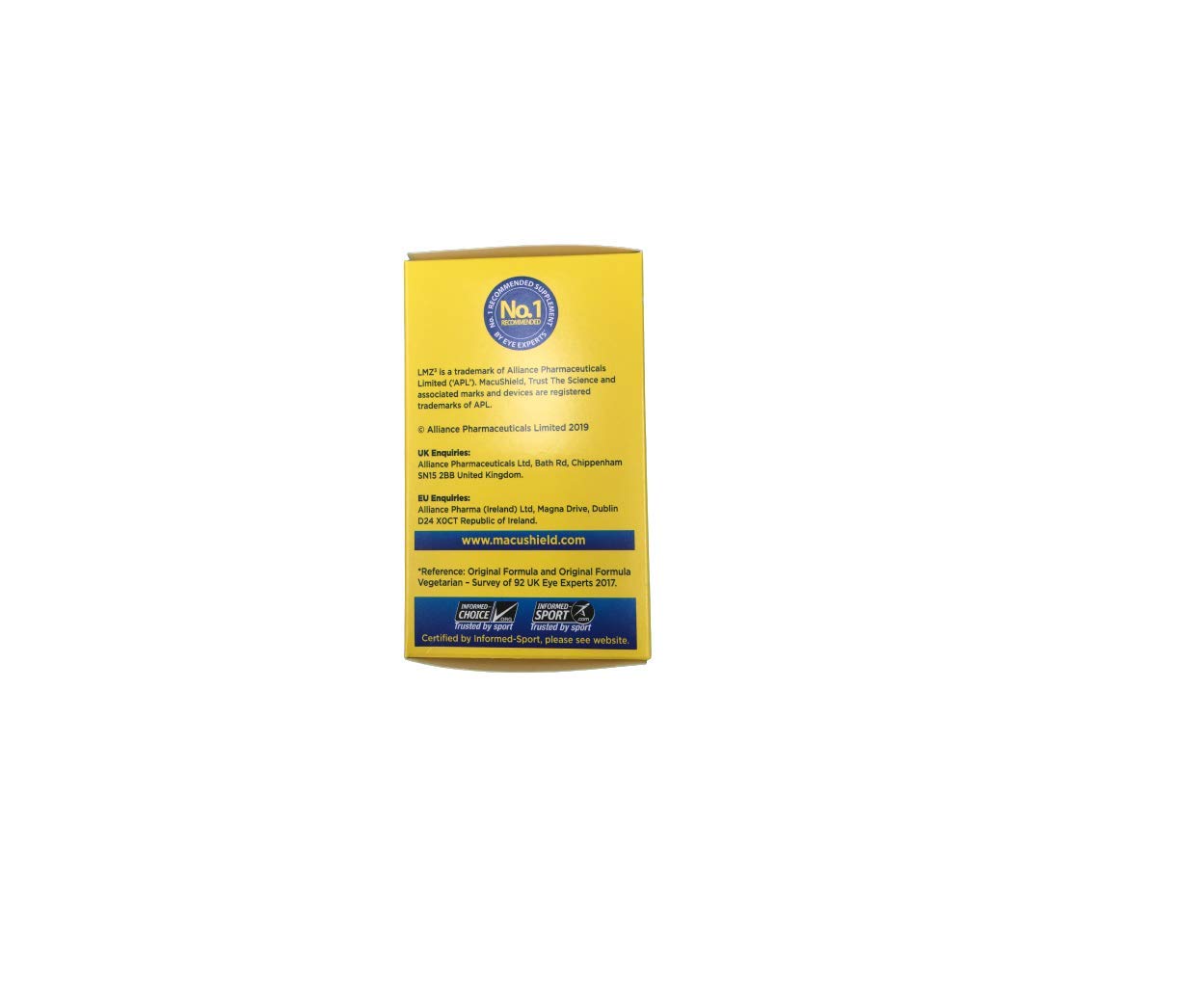 MacuShield Macushield bouteille de gélules prête à l’emploi