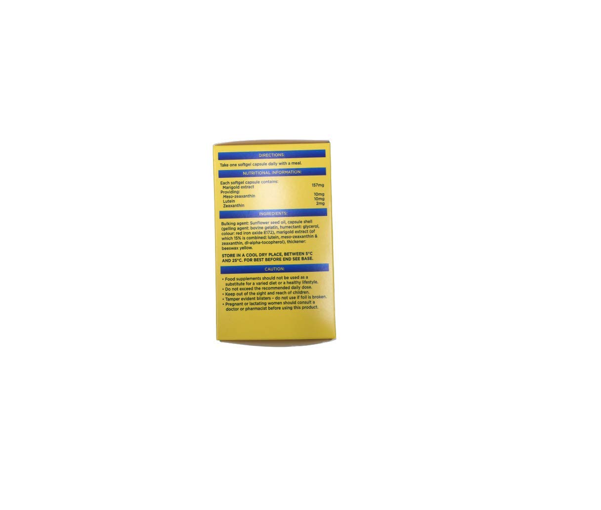MacuShield Macushield capsules à prendre facilement dans la routine journalière
