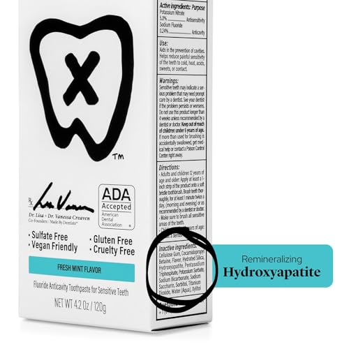 Made by Dentists dentifrice ADA approuvé – tube affichant la validation officielle