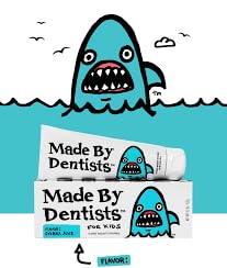 Dentifrice Shark Watermelon Made by Dentists, tube prêt à l'emploi pour l'hygiène dentaire des enfants