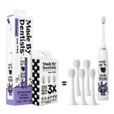 Brosse à dents électrique Alien Made by Dentists pour enfants, design ludique et engageant pour le brossage