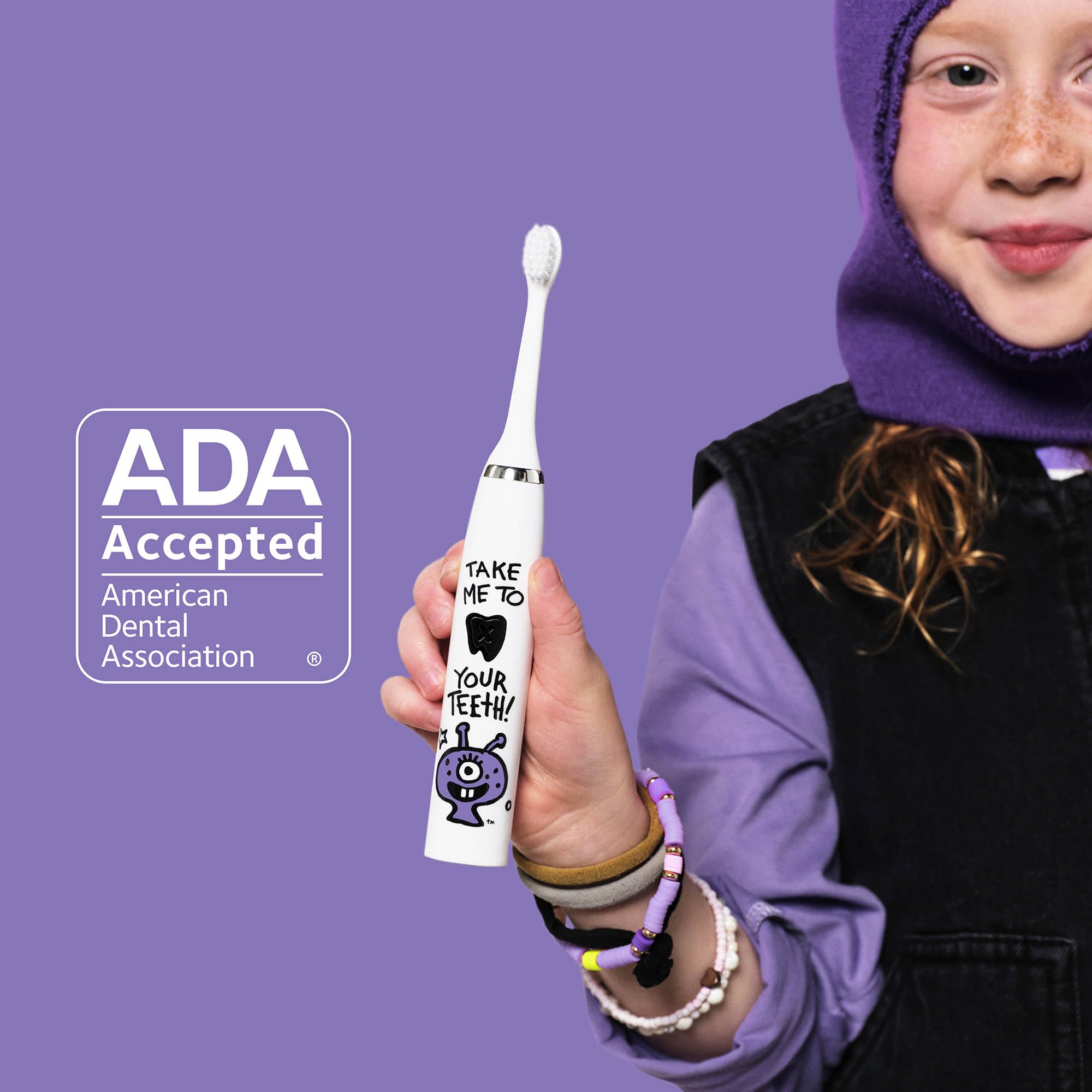 Brosse Made by Dentists pour enfants avec minuteur intégré de deux minutes