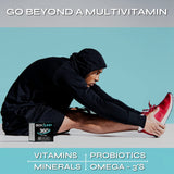 Sac de sport Made Man multivitamines pour homme, emport facile et pratique.