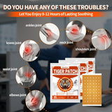 Maebho patch-tigre-chinois cou, chaleur apaisante pour nuque et tensions.