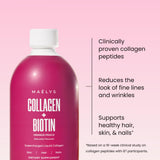 Maëlys Collagen - Verre avec boisson, intégration aisée dans la routine.