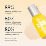 MAËLYS RE-SHINE: routine corporelle quotidienne pour hydrater et éclaircir la peau.