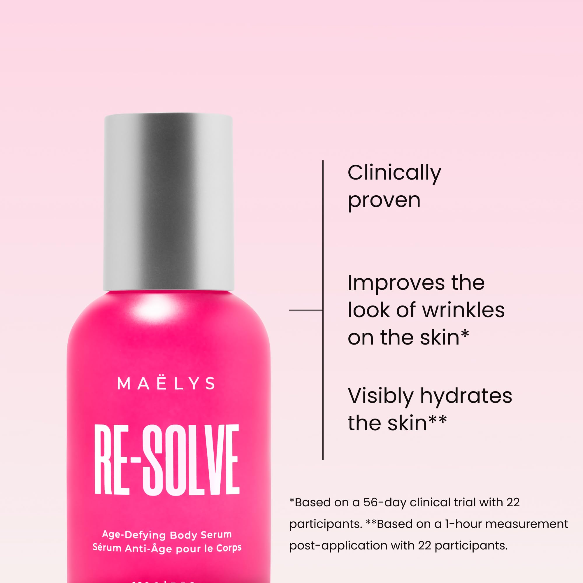 Maëlys Re-Solve : application sur le corps, absorption rapide sans résidu.