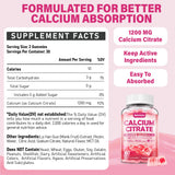 Maennyliy Gommes Calcium Citrate – coeur liquide pour absorption potentiellement optimisée