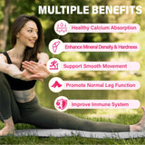 Maennyliy Calcium Citrate – gommes sans gélatine et faciles à digérer