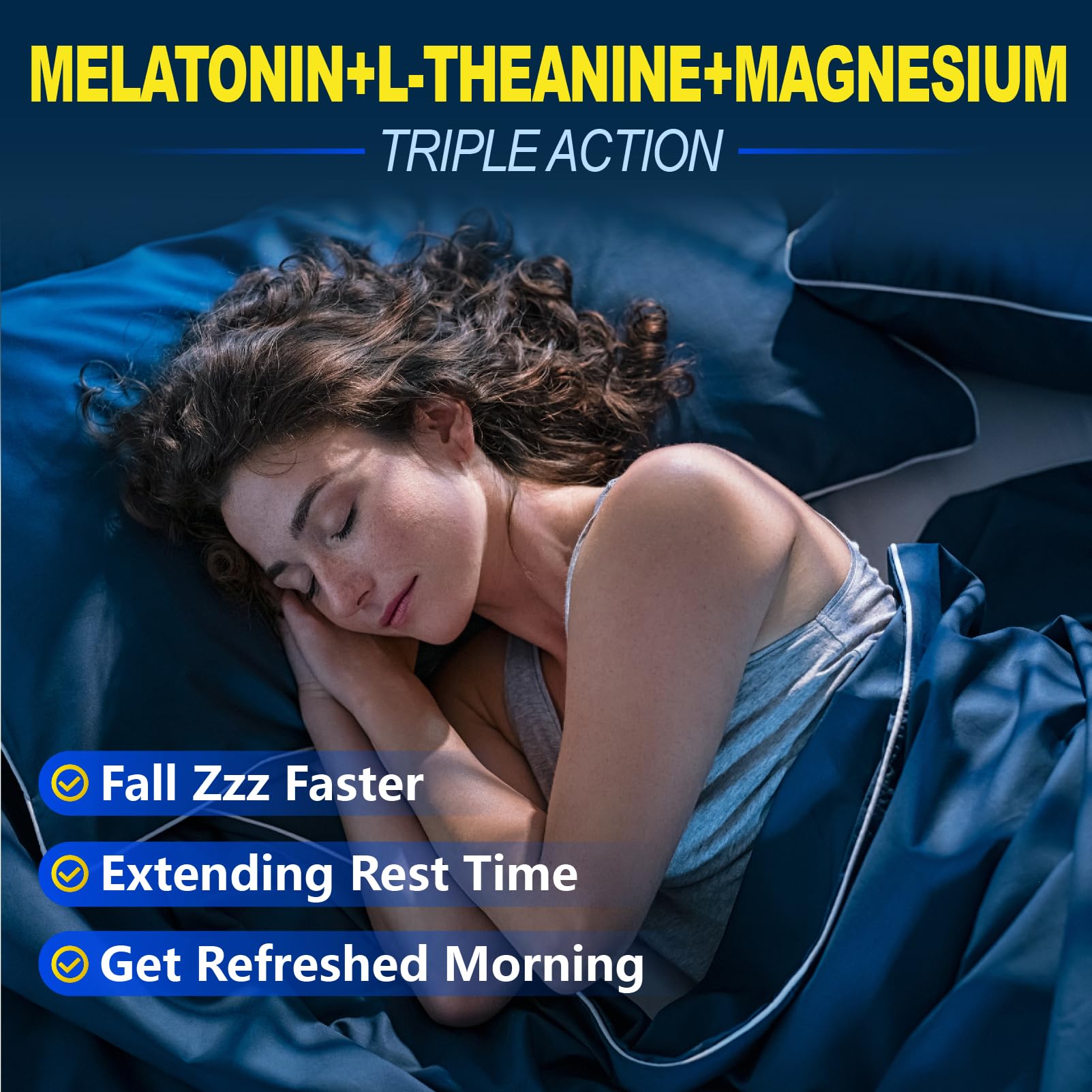 Maennyliy mélatonine dosage 20 mg affiché clairement sur l'emballage