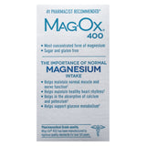 Mag-Ox 400 tablettes enrobées, facile à avaler.