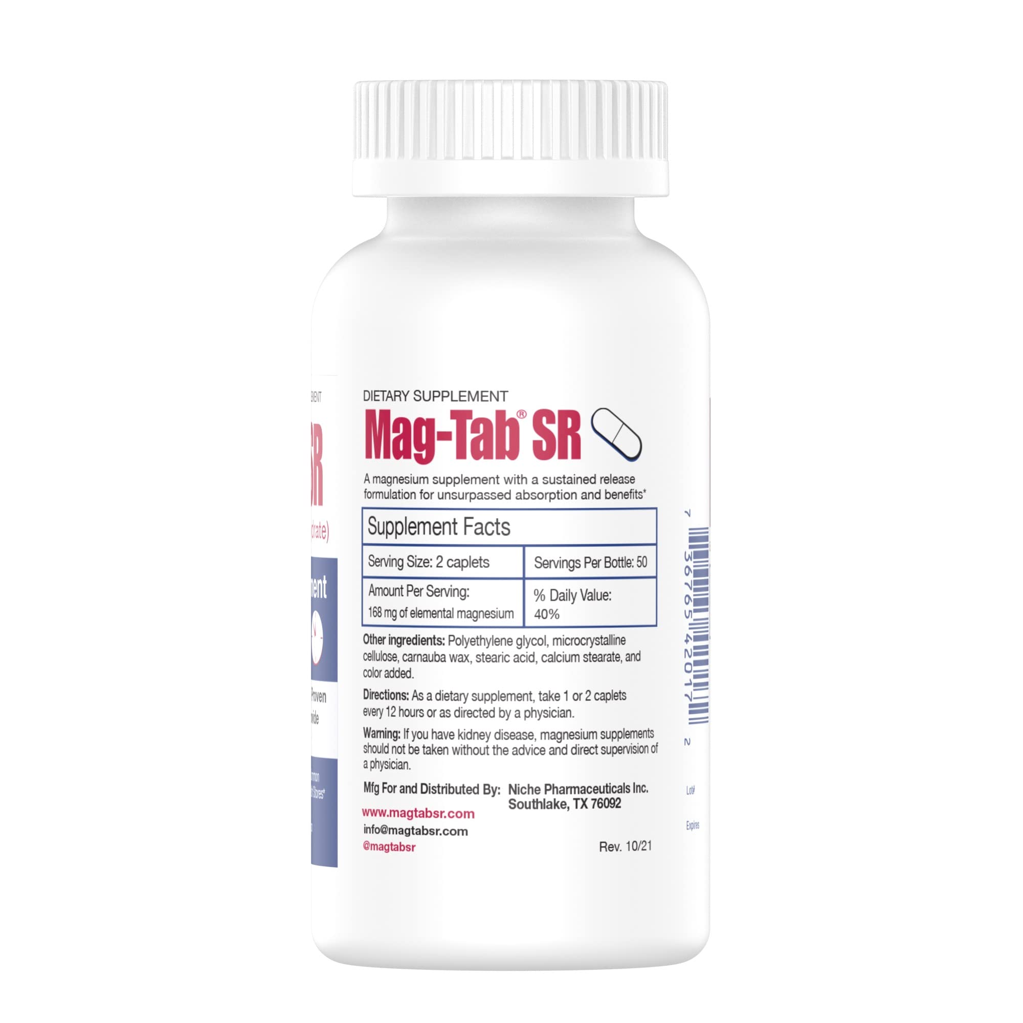 Mag-Tab SR : rituel nocturne au chevet, absorption potentielle avant le sommeil.