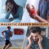 MagEnergy bracelet ajustable 6,8 pouces pour la plupart des poignets.