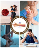Bracelet cuivre ajustable MagEnergy: outil de taille inclus pour un ajustement parfait.