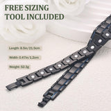 MagEnergy bracelet magnetique homme 3500gauss, puissant pour une utilisation polyvalente.