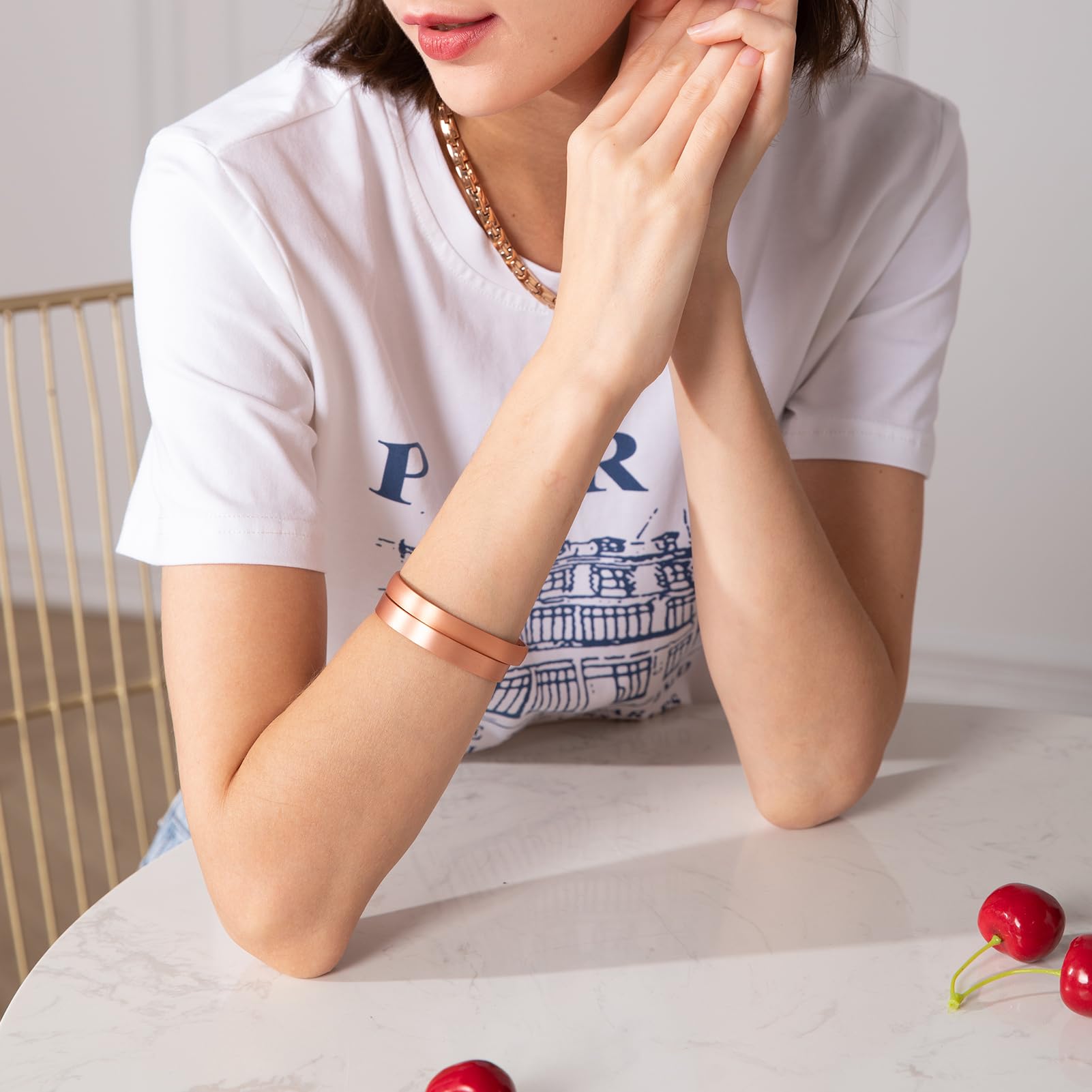 MagEnergy bracelet confortable pendant sport et sommeil, sans gêne.