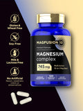 Étiquette Magfusion-10 sans gluten et sans OGM, transparence nutritionnelle