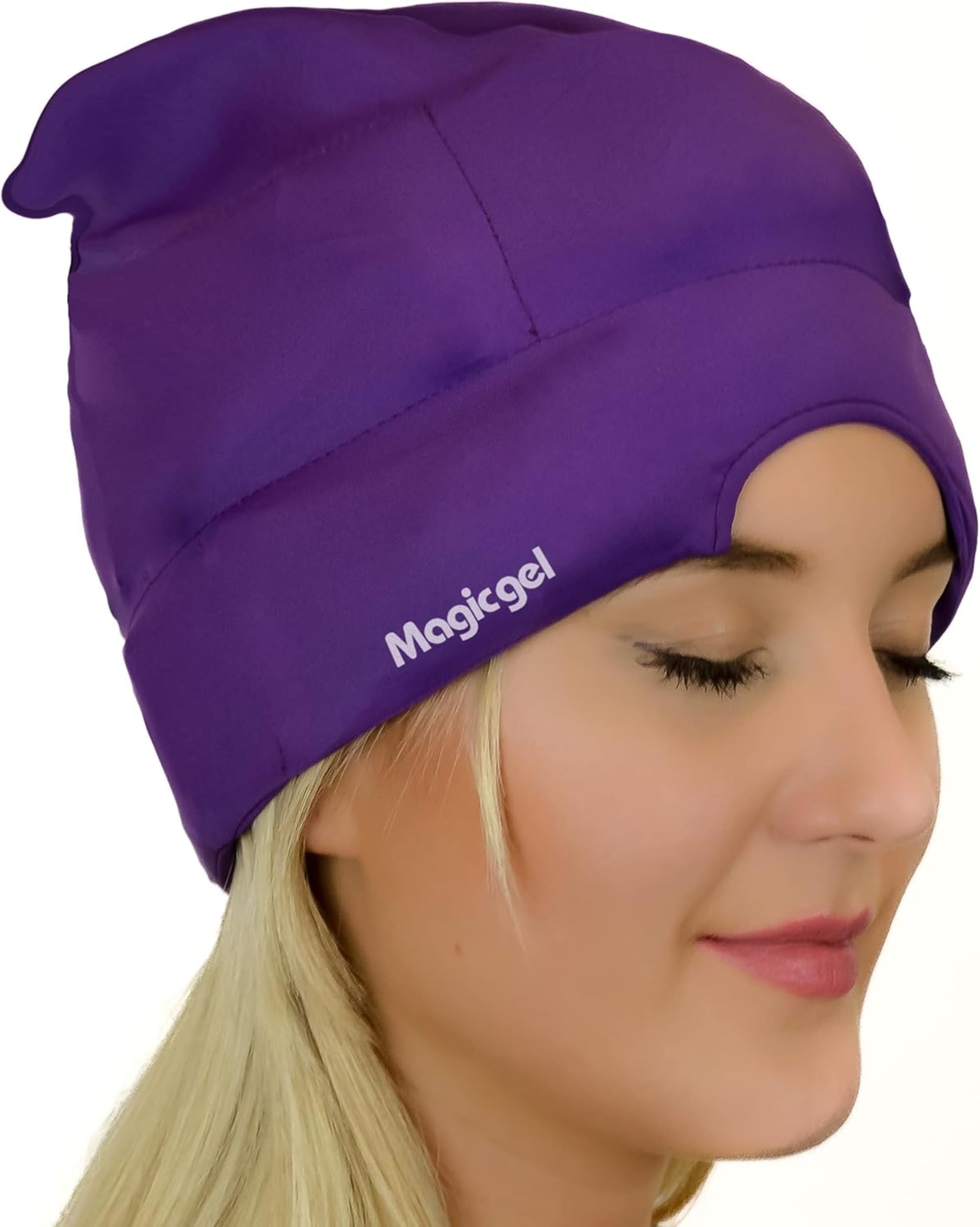 Magic Gel cap migraine refroidissant sur le front, soulagement potentiel
