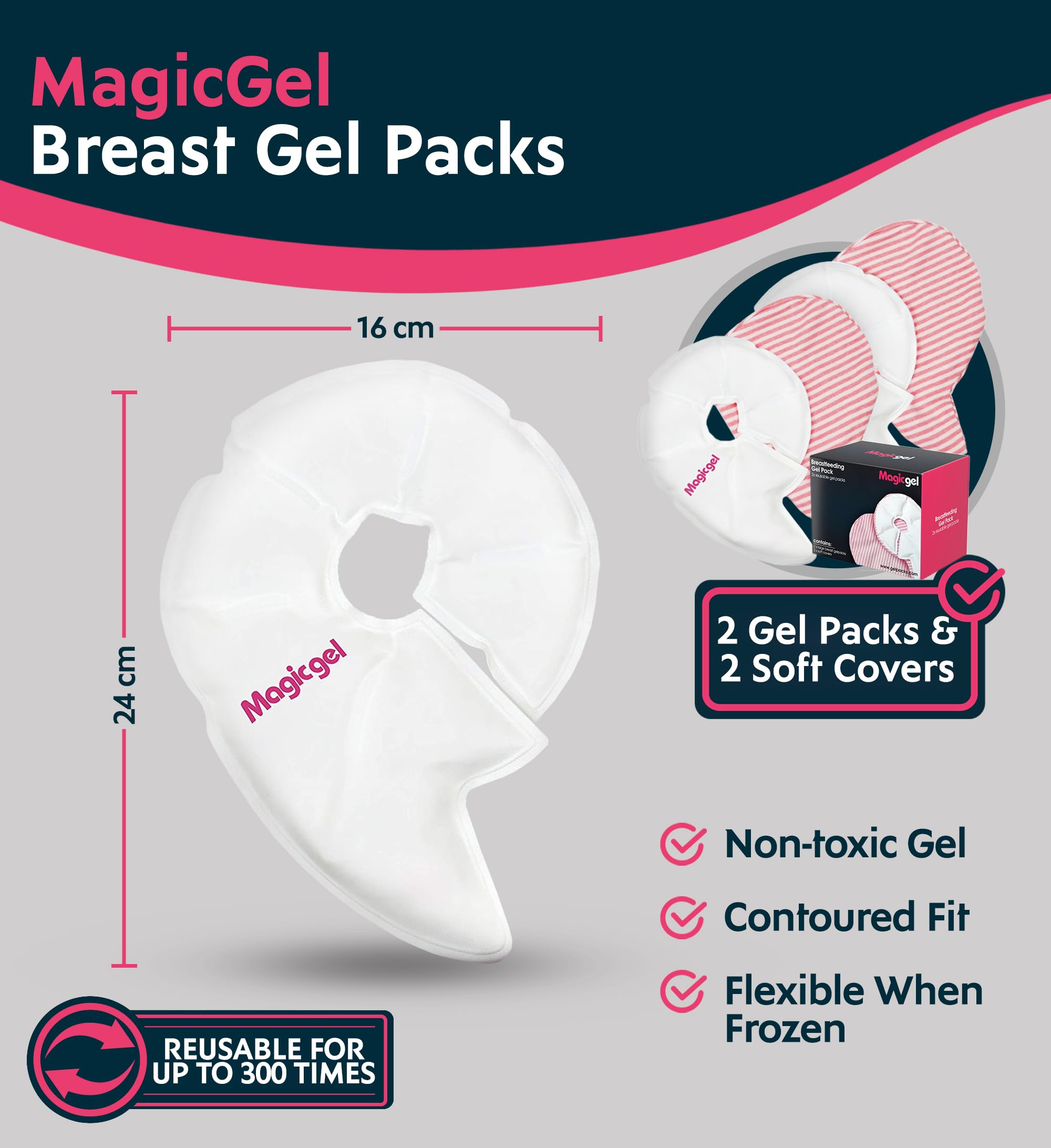 Magic Gel Compresse Gel Chaud: chaleur apaisante pour détendre