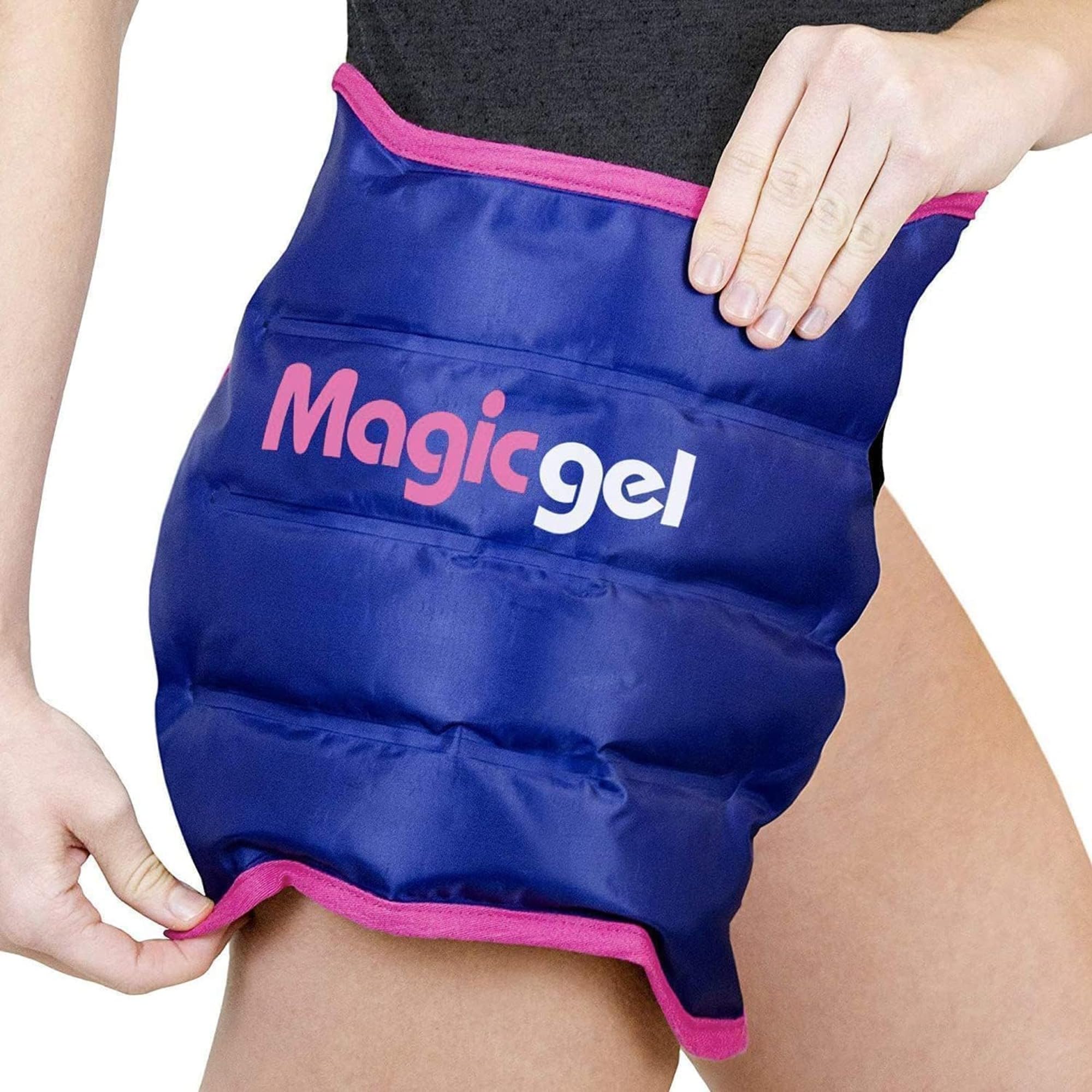 Magic Gel Ceinture-Hanche, fermeture pour soutien et refroidissement ciblé.