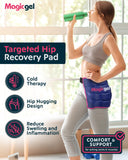 Magic Gel Hanche Ergonomique-Confort: design anatomique pour ajustement personnalisé.