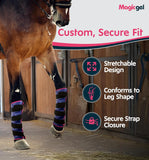Magic Gel pack reste flexible après congélation et épouse les contours
