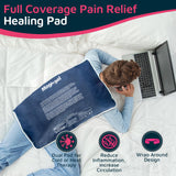 Magic Gel XL application sur le dos pour soulager les tensions