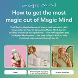 Magic Mind Shot compatible keto et vegan avec ingrédients majoritairement biologiques