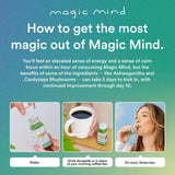 Magic Mind Shot goût subtil d'agave, plaisir lors d'une pause.