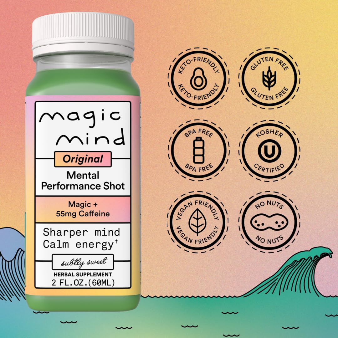 Magic Mind Shot sans tremblements pour rester productif sans crash