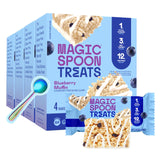 Magic Spoon barre protéinée muffin myrtille – emballage pratique à emporter.